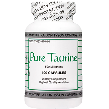 Montiff Pure Taurine 500 mg 100 caps