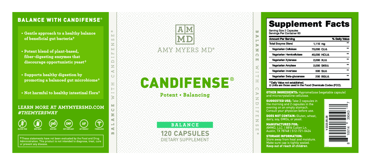 Amy Myers MD Candifense 120 caps