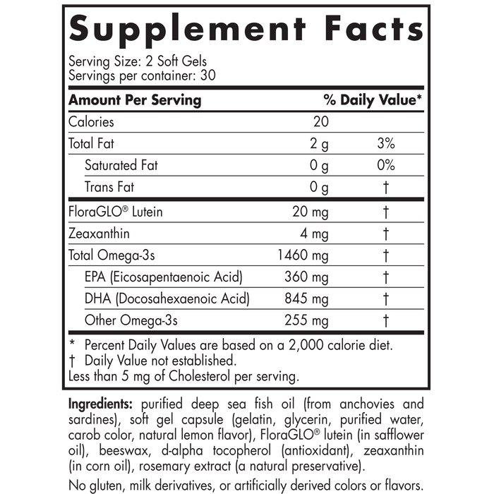 Nordic Naturals ProDHA Eye 1000 mg