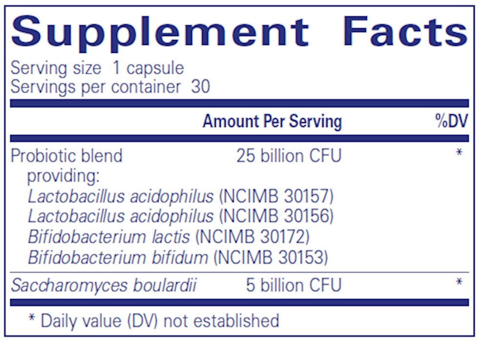 Pure Encapsulations PureBiOme  Intensive 30 caps