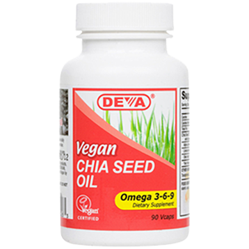Deva Nutrition LLC Vegan Chia Seed Oil 90 vcaps