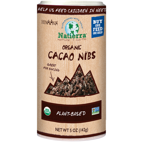 Natierra Raw Cacao Nibs Shaker 5 oz