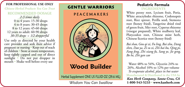 Gentle Warriors by Kan Wood Builder 1 oz