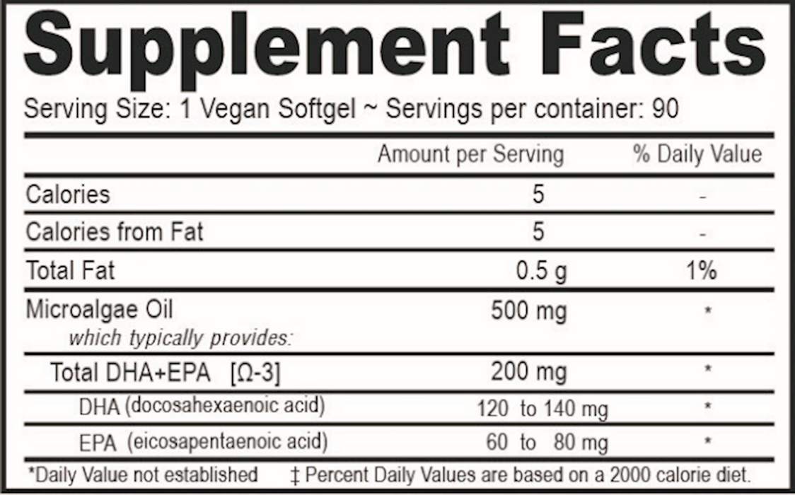 Deva Nutrition LLC Vegan DHA-EPA (Delayed Release) 90 vcaps