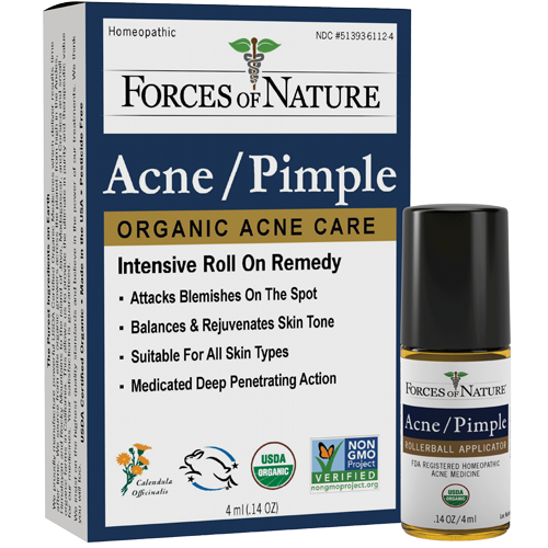 Forces of Nature Acne/Pimple Control  Organic .14 fl oz