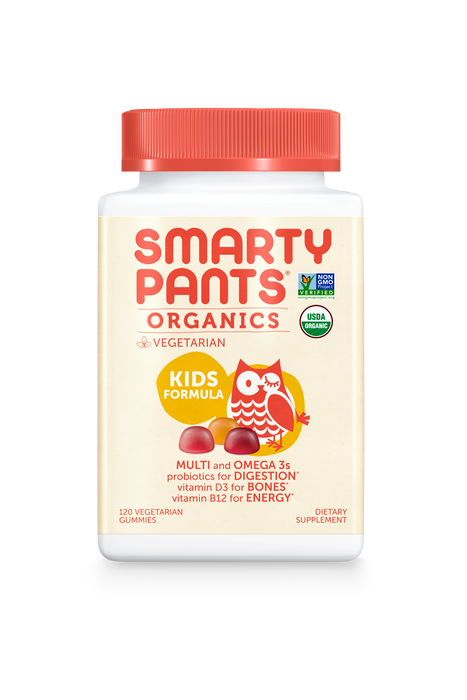 SmartyPants Vitamins Kids Complete Organic Multi 120 gummies