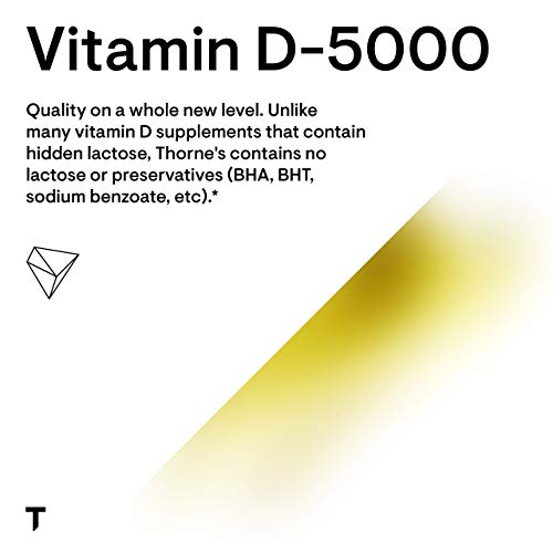 Thorne Vitamin D-5000 60 Capsules