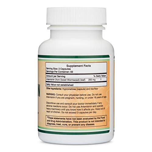 Double Wood Supplements Artemisinin 120 Caps