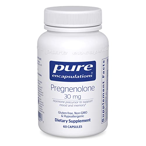 Pure Encapsulations Pregnenolone 30 mg 60 Capsules