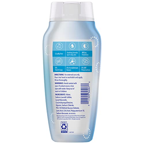 Vagisil Feminine Wash for Intimate Area Hygiene Unscented 12 oz