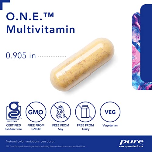 Pure Encapsulations O.N.E. Multivitamin | Once Daily Multivitamin 120 Capsules