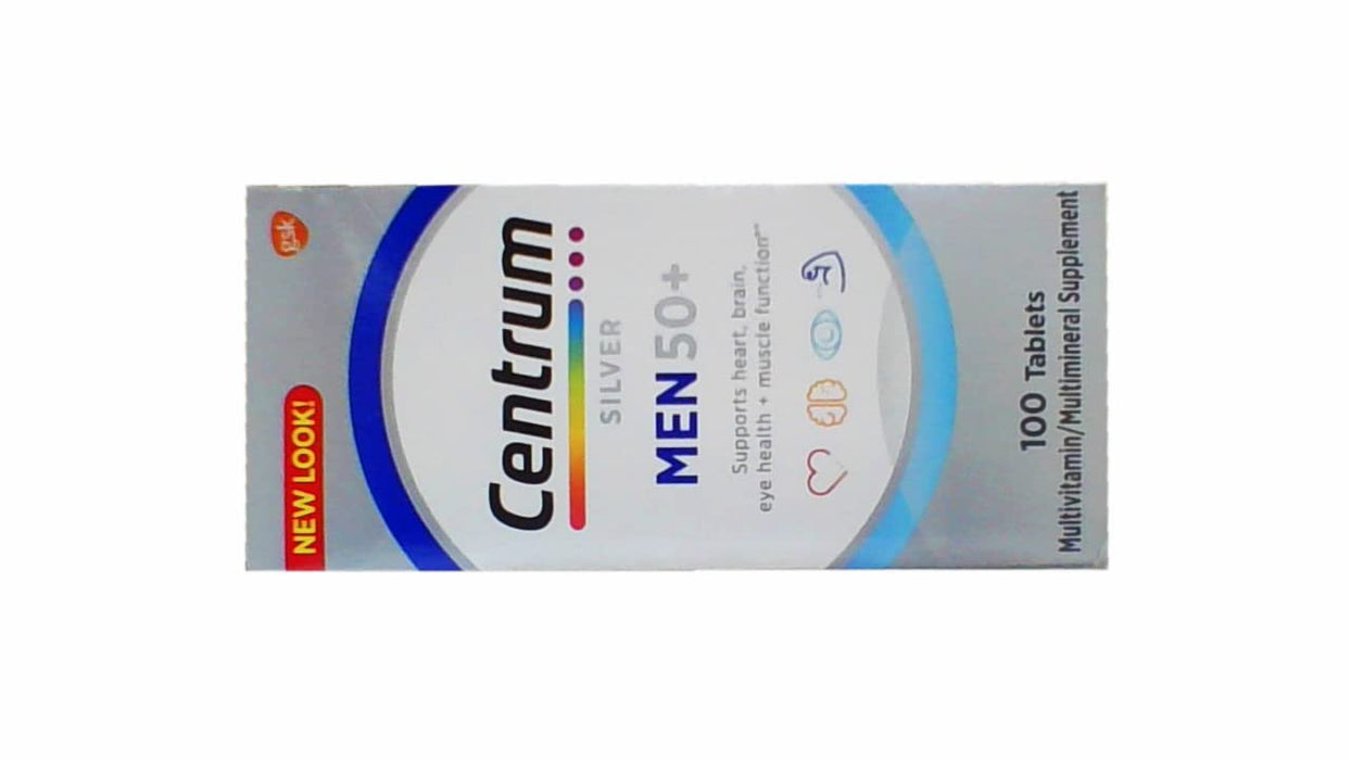 Centrum Silver Men's 50+ Tablets 100 Tablets