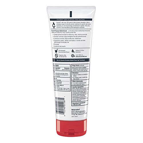 Eucerin Eczema Relief Cream 8 oz. Tube