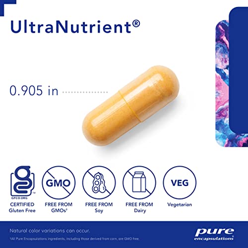 Pure Encapsulations UltraNutrient | Multivitamin Supplement to Support Liver, Cardiovascular Health, and Antioxidants* | 360 Capsules