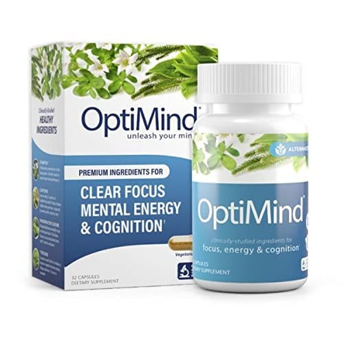 Optimind Nootropics Brain Booster Supplement 32 Ct