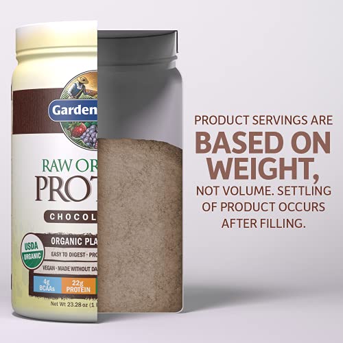 Garden of Life Raw Organic Plant Based Protein Powder Chocolate 20 Servings