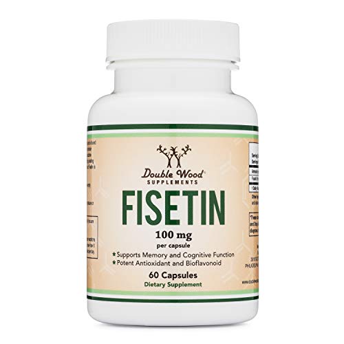 Double Wood Supplements Fisetin 100mg, 60 Capsules