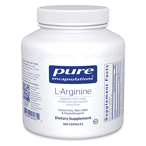 Pure Encapsulations L-Arginine 180 Capsules