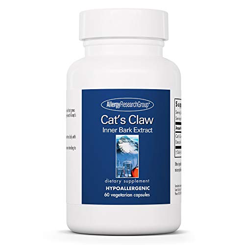 Allergy Research Group - Cat's Claw Inner Bark Extract - Immune Support - 60 Vegetarian Capsules
