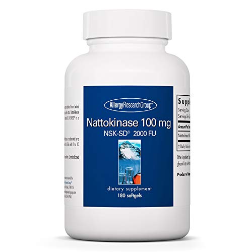Allergy Research Group Nattokinase NSK-SD 100mg 180 Softgels