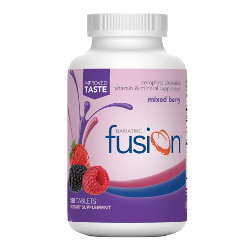 Bariatric Fusion Mixed Berry Chewable Multivitamin w Iron 120 Tabs