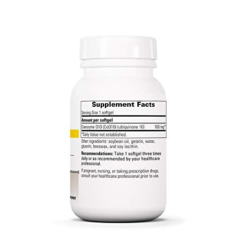 Integrative Therapeutics - CoQ10-100 mg Coenzyme Q10 (Ubiquinone) Supplement 60 capsules