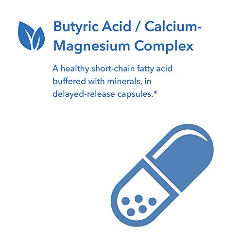 Allergy Research Group - ButyrEn - Butyric Acid - Colon Lining Nutrition - 100 Delayed Release Capsules