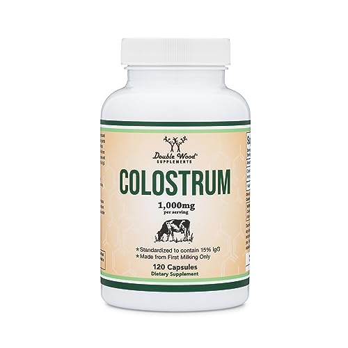 Double Wood Supplements Colostrum 120 Capsules