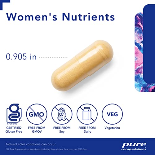 Pure Encapsulations Nährstoffe für Frauen | Multivitamin für Frauen über 40 zur Unterstützung der Gesundheit der Harnwege, der Brustzellen und der Augenintegrität* | 360 Kapseln