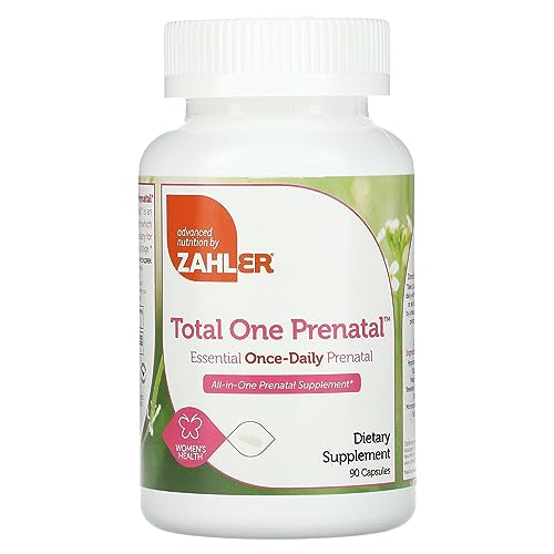 Total One Prenatal, Essential Once-Daily Prenatal, 90 Capsules, Zahler