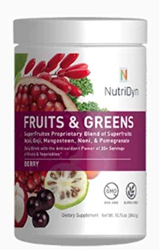 NutriDyn Fruits and Greens Chocolate 10.8 OZ