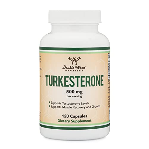 Double Wood Supplements Turkesterone 120 Capsules 500mg