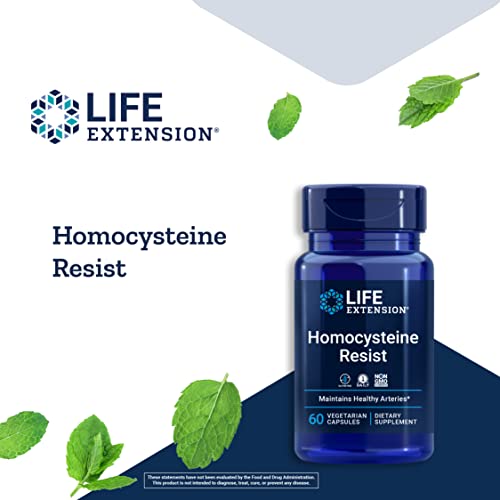 Life Extension Homocysteine Resist 60 Vegetarian Capsules