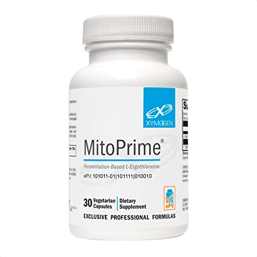 XYMOGEN MitoPrime - Fermentation-Based L Ergothioneine 30 Capsules  Hebron  Nutrition