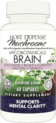 Host Defense MycoBotanicals Brain 60 Capsules