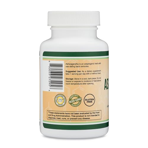 Double Wood Supplements Ashwagandha 120 Count