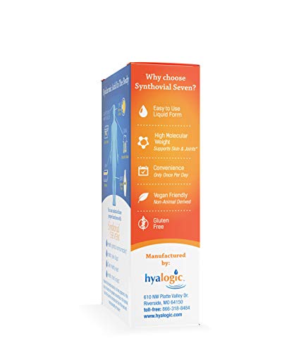 Hyalogic Synthovial Seven Hyaluronic Acid Liquid - 1 oz Joint Support