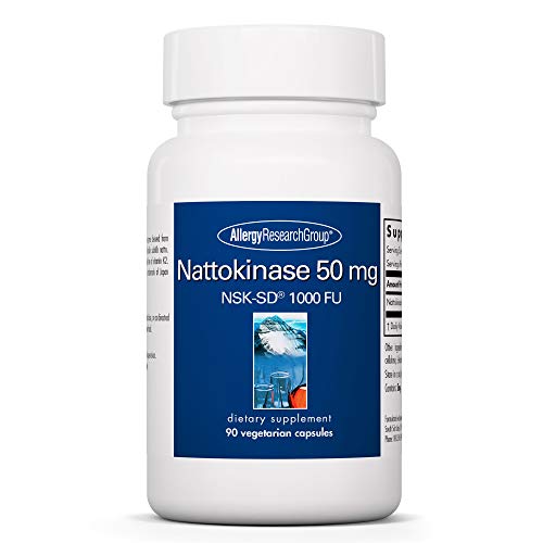 Allergy Research Group Nattokinase NSK-SD 50mg - 90 Vegetarian Capsules