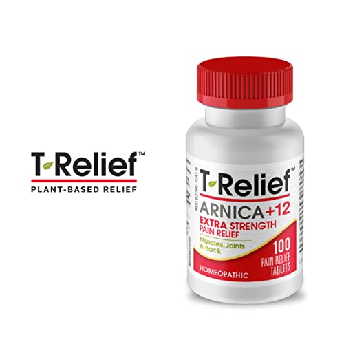 T-Relief Extra Strength Pain Relief Arnica +12  100 Tablets
