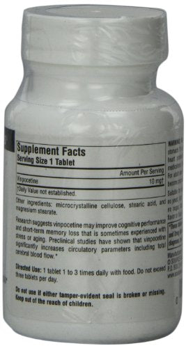 Source Naturals Vinpocetin 10 mg – 60 Tabletten