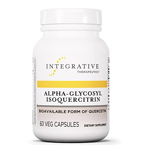 Integrative Therapeutics Alpha-Glycosyl Isoquercitrin 60 Vegan Capsules