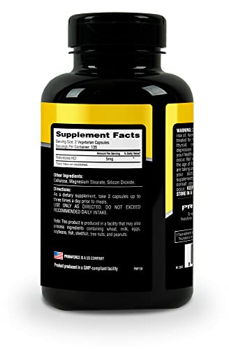 PrimaForce Yohimbine HCl 2.5mg, 270 Capsules