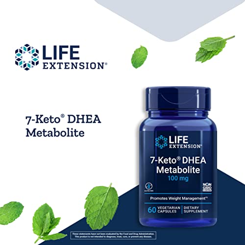 Life Extension 7-Keto DHEA Metabolite 100mg 60 Veg Capsules