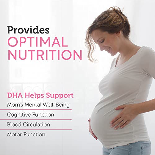 Zahler Prenatal Vitamin with DHA & Folate - DHA Supplements & Prenatal Multivitamin for Mother and Child - Kosher Prenatal DHA Prenatal Vitamins with Iron, Pre Natal Softgels 120 Count