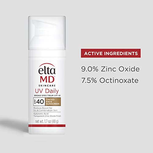 EltaMD UV Daily Tinted Sunscreen Zinc Oxide SPF 1.7 oz Pump