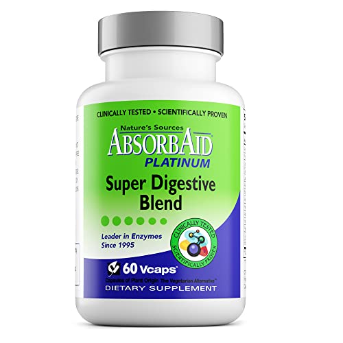 AbsorbAid Platinum Super Digestive Enzyme Support 60 vCaps