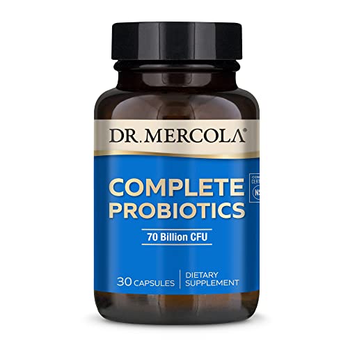 Dr. Mercola Complete Probiotics 70 Billion CFU 30 Capsules
