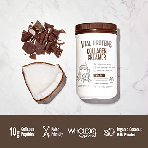 Vital Proteins Collagen Coffee Creamer Mocha Flavor 11.2oz