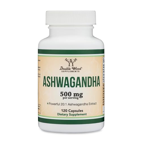 Double Wood Supplements Ashwagandha 120 Count