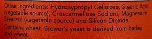 NOW Foods Brewer's Yeast 650 mg 200 Tabs